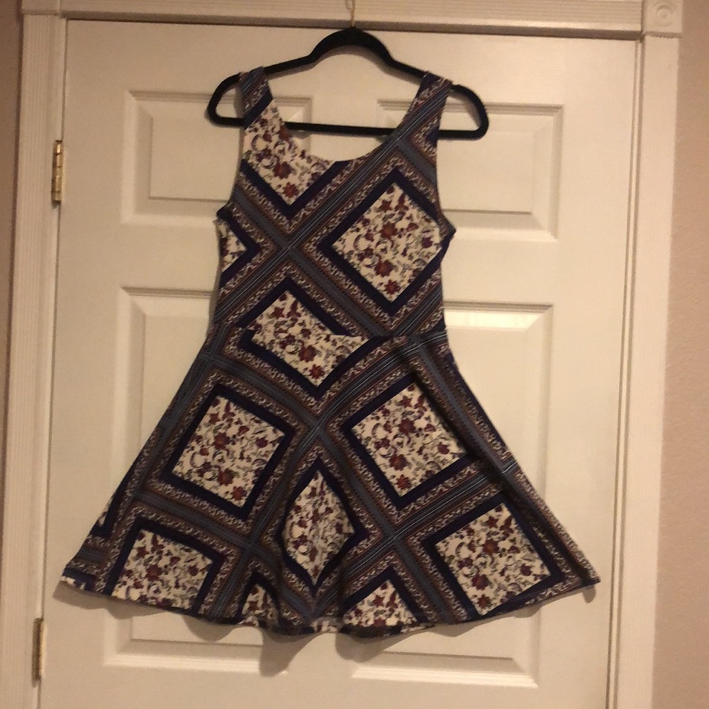 Floral Aztec Dress